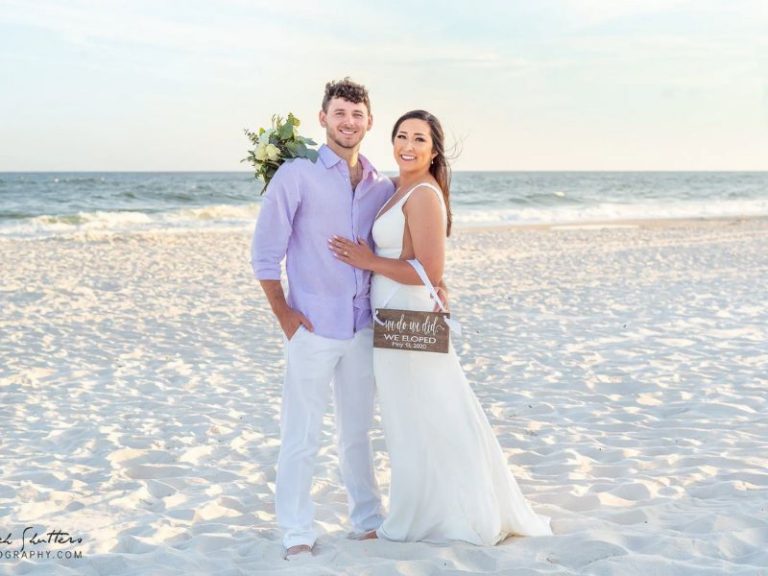 Just the 2 Of Us | Beach Elopement Package